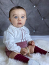 Boys Burgundy Outfit