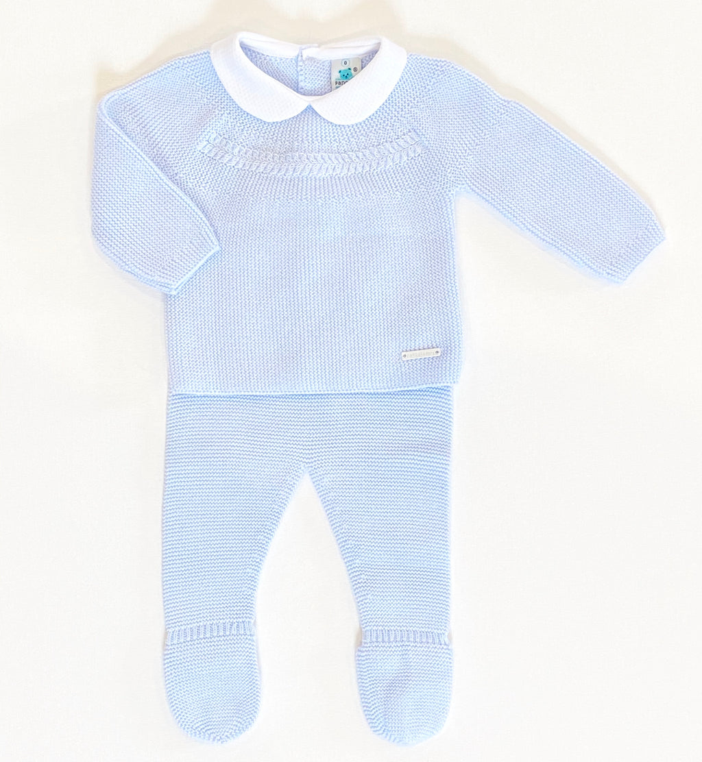 Blue Pangasa Knitted Outfit