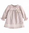 Cream Tweed Dress