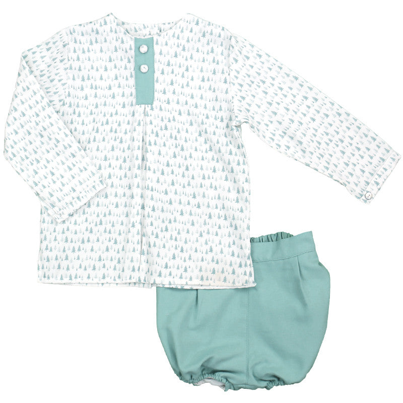 Sage Pine Tree Outfit